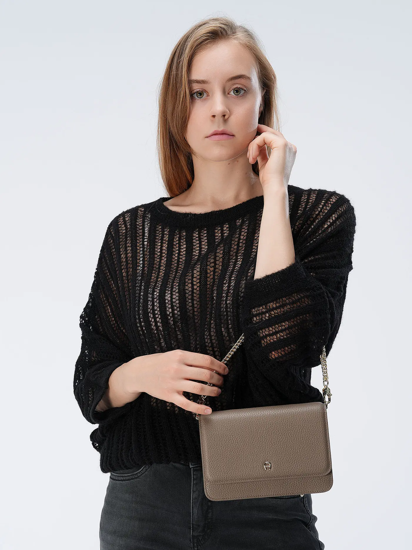 AIGNER | Ledertasche - Mini Bag | 